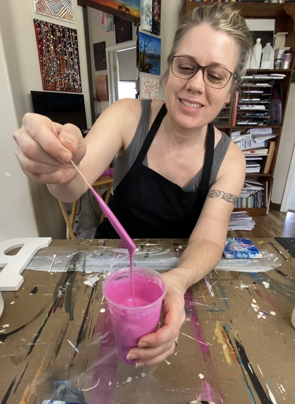 Blob Paint Recipes Furst Art Studio